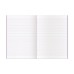 RHINO A4 Learn To Write Book 40 Page, Purple, Narrow-Ruled LTW4B:15R (Pack of 10)