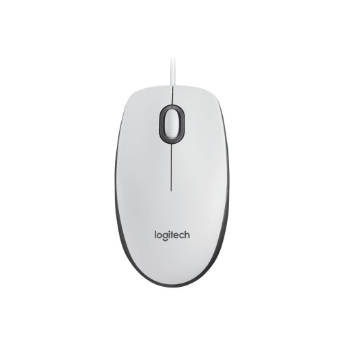 Logitech Mouse M100 White USB 910-006764