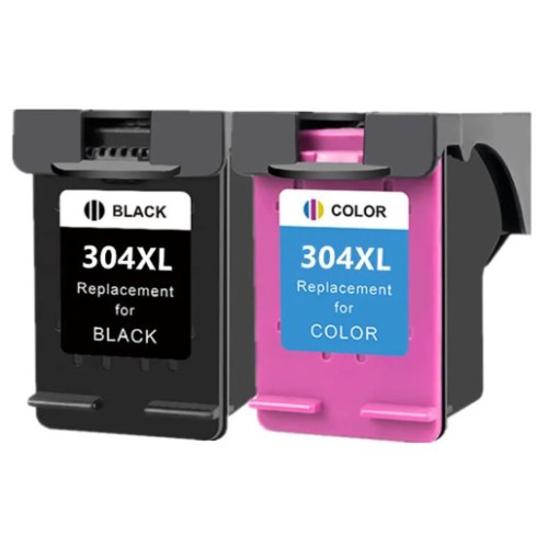 Twin Pack - Compatible 304XL B/CMY Hi Cap Ink Multipack for HP Printers