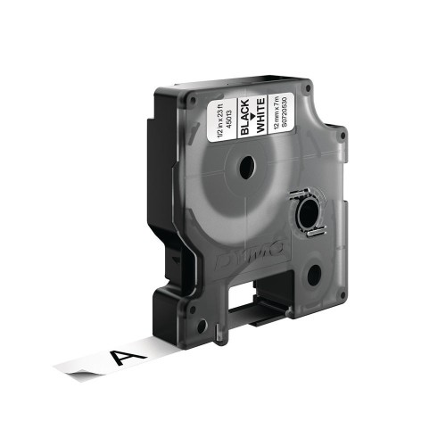 Compatible 45013 S0720530 Black on White Tape 12mm x 7m for Dymo Label Printers