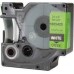 Compatible 45019 S0720590 Black on Green Tape 12mm x 7m for Dymo Label Printers