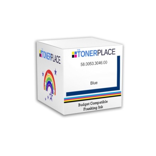 Compatible 58.0053.3046.00 Blue Franking Machine Ink Cartridge for Francotyp Postalia Printers
