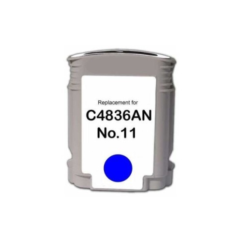 Compatible 11 C4836A Cyan Ink Cartridge for HP Printers