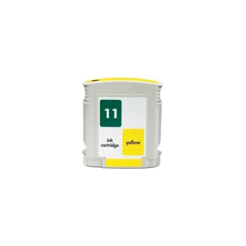 Compatible 11 C4838A Yellow Ink Cartridge for HP Printers