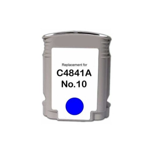 Compatible 10 C4841A Cyan Ink Cartridge for HP Printers