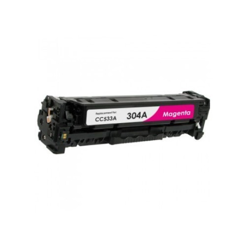 Compatible 304A CC533A Magenta Toner Cartridge for HP Printers