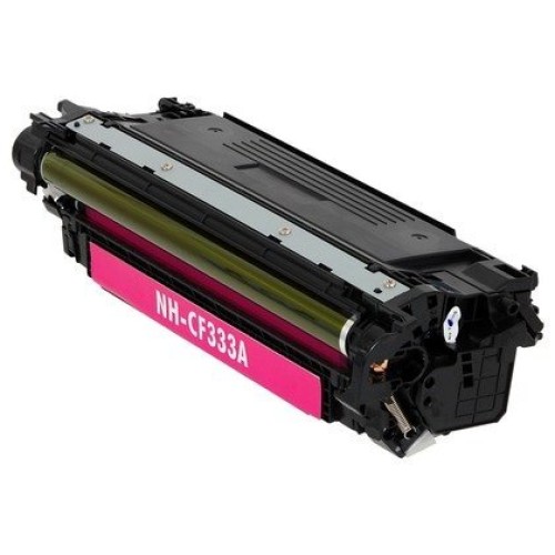 Compatible 654A CF333A Magenta Toner Cartridge for HP Printers