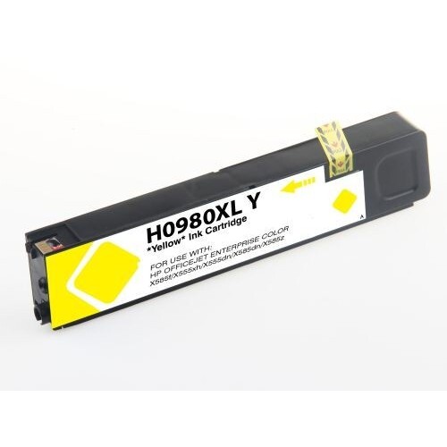 Compatible 980 D8J09A Yellow Ink Cartridge for HP Printers