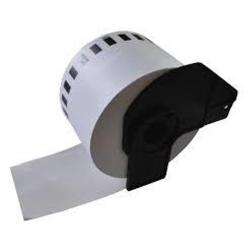 Compatible DKN55224 Continuous Non-Adhesive Paper Roll 54mm x 30.48m for Brother Thermal Printers