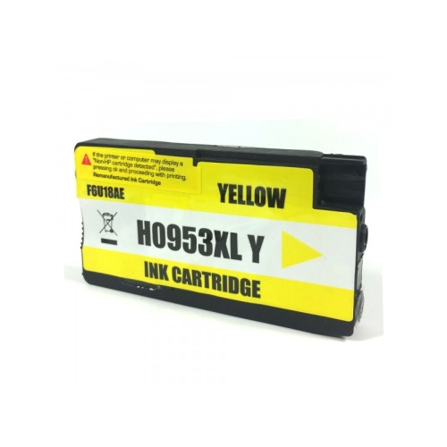 Compatible 953XL F6U18AE Yellow Ink Cartridge for HP Printers