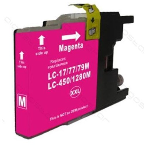 Compatible LC1280XLM Magenta Ink Cartridge for Brother Printers