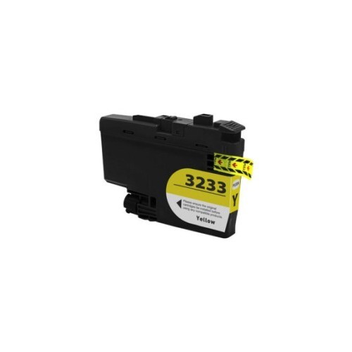 Compatible LC3233Y Yellow Ink Cartridge for Brother Printers