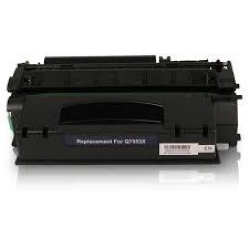 Compatible 53X Q7553X Black Toner Cartridge for HP Printers