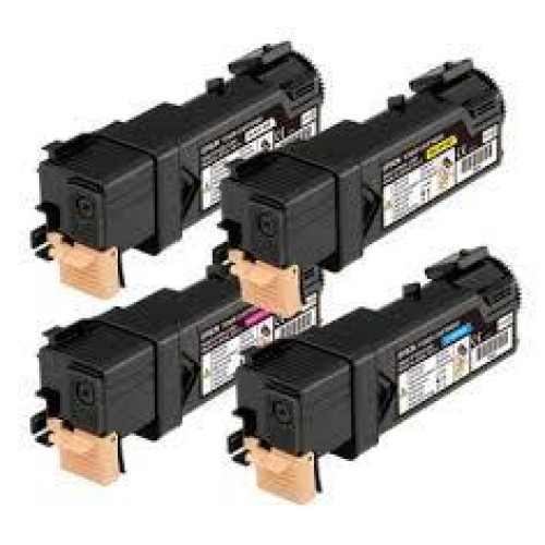 5 Pack - Compatible C13S050630/27/28/29 BCMY Toner Multipack + Extra Black for Epson Printers
