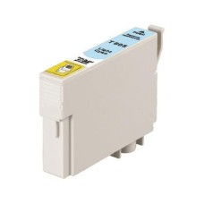 Compatible T0805 Light Cyan Ink Cartridge for Epson Printers C13T08054010