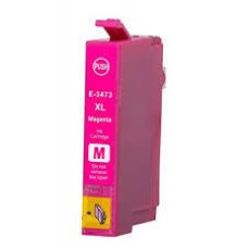 Compatible 34XL T3473 Magenta Ink Cartridge for Epson Printers C13T34734012