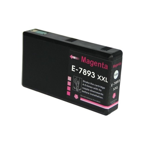Compatible T7893 XXL Magenta Ink Cartridge for Epson Printers C13T789340