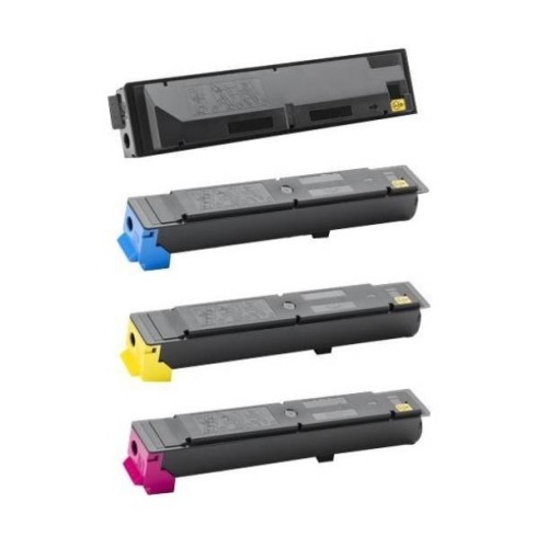 4 Pack - Compatible TK5215 BCMY Toner Multipack for Kyocera Printers