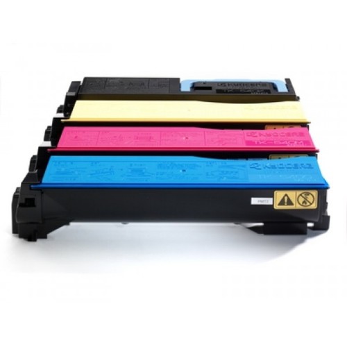 4 Pack - Compatible TK540 BCMY Toner Multipack for Kyocera Printers