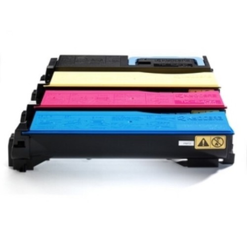 4 Pack - Compatible TK550 BCMY Toner Multipack for Kyocera Printers