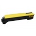 Compatible TK550Y Yellow Toner Cartridge for Kyocera Printers