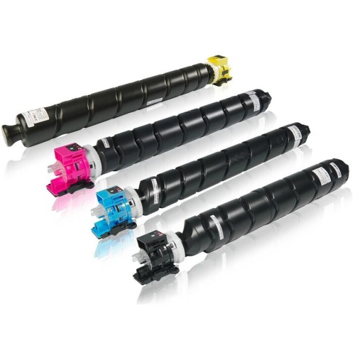 4 Pack - Compatible TK8335 BCMY Toner Multipack for Kyocera Printers