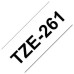 Compatible TZe-261 Black on White Tape 36mm x 8m for Brother P-Touch Label Printers