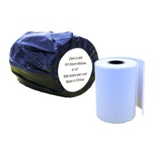 Compatible Zebra 148.5mm x 35mm x 800 pcs (25mm core) White Shipping Labels Roll