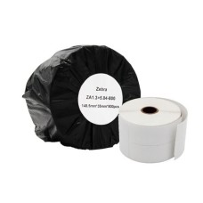 Compatible Zebra 148.5mm x 35mm x 800 pcs (25mm core) White Shipping Labels Roll