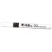 Drywipe Chisel Tip Marker Black (10)