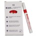 Drywipe Chisel Tip Marker Red (10)