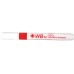 Drywipe Chisel Tip Marker Red (10)