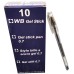 Gel Pen Black (10)
