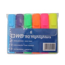 Highlighter Assorted Wallet (6)