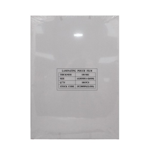 Laminating Pouch A3 150 micron (100)