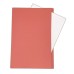 Square Cut Folder Pack of 100 - Red