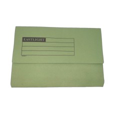 Half Flap Document Wallet Pack of 50 - Green