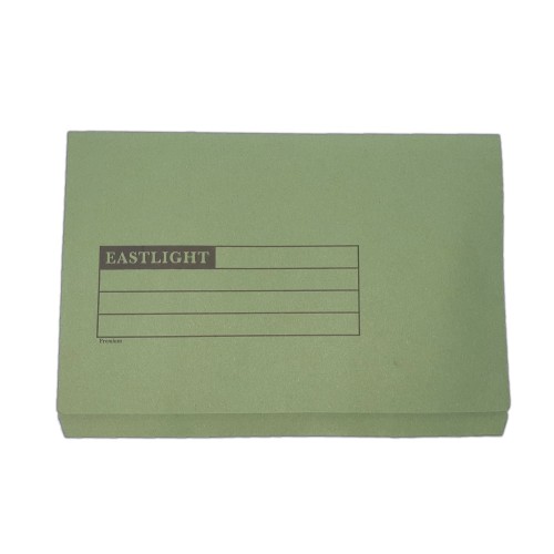 Full Flap Document Wallet Pack of 50 - Green