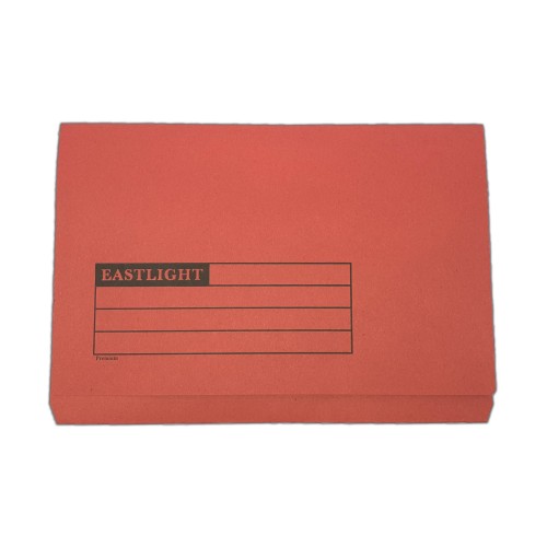 Full Flap Document Wallet Pack of 50 - Red