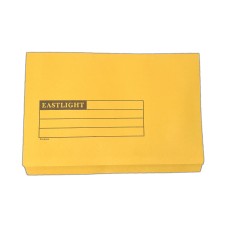 Full Flap Document Wallet Pack of 50 - Yellow