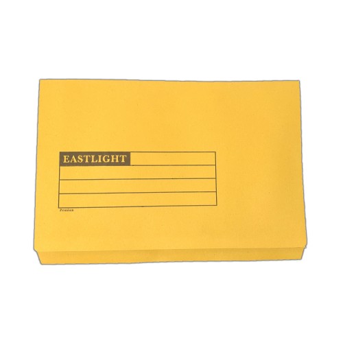 Full Flap Document Wallet Pack of 50 - Yellow