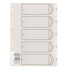 Index Polypropylene A4 1-5 White