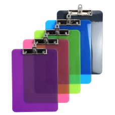 Exacompta Iderama PP Clipboards A4 Pack of 10 Assorted