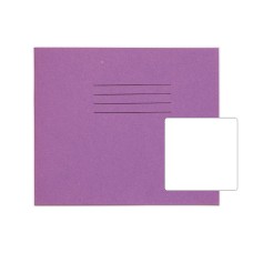 RHINO 138 x 165 Exercise Book 24 Page, Purple, B (Pack of 10)