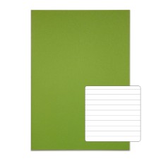 RHINO 13 x 9 Oversized Exercise Book 40 Page, Light Green, F8 (Pack of 10)
