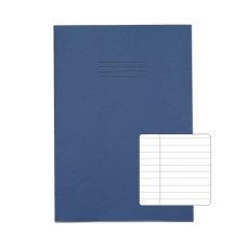 RHINO 13 x 9 A4+ Oversized Exercise Book 48 Page, Dark Blue, F8M (Pack of 10)