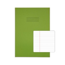 RHINO 13 x 9 Oversized Exercise Book 80 Page, Light Green, F8M (Pack of 10)