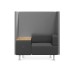 ROCADA BE SOFT Individual Booth and Table - Grey