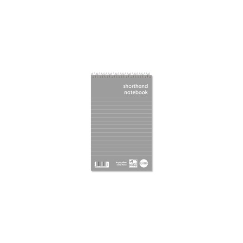 Rhino Everyday Feint Ruled Shorthand Notebook 160 Pages 203x127mm Pack of 10