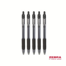 Z-Grip Retractable Ballpoint Pen Black Ink Box 12